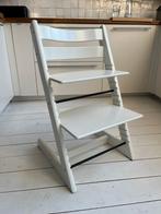 Stokke stoel Tripp trapp wit, Kinderen en Baby's, Kinderstoelen, Ophalen, Zo goed als nieuw, Meegroeistoel