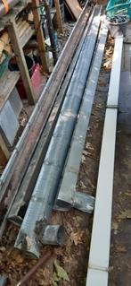zinken dakgoot, Doe-het-zelf en Bouw, Ophalen, Gebruikt, 6 meter of meer, Zink