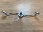 IKEA gebogen rail met 3 Spots, Huis en Inrichting, Ophalen, Halogeen, Gebruikt, Metaal of Aluminium