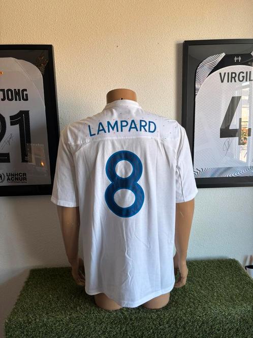 Engeland thuisshirt 2010-2012 Lampard, Sport en Fitness, Voetbal, Zo goed als nieuw, Shirt, Maat L, Verzenden