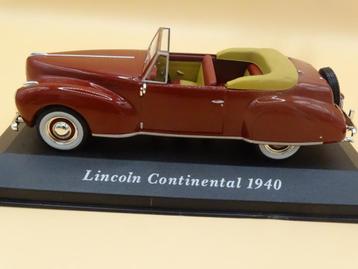 Classic Car: Lincoln Continental 1940 1:43 disponible aux enchères