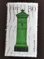 Ierland 1998 - groene Ashworth postbus, Ierland, Ophalen of Verzenden, Gestempeld