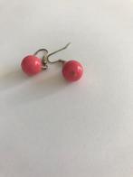 Roze bolletjes-oorringen, in perfecte staat!, Handtassen en Accessoires, Oorbellen, Overige materialen, Hangers, Ophalen of Verzenden