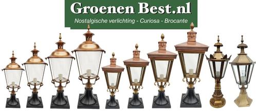 Klassieke lantaarns buitenlampen voor poort pinant pilaar, Jardin & Terrasse, Clôtures de jardin, Neuf, Clôture ornementale, Fer