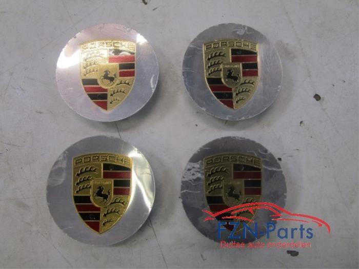 Porsche 911 991 Wielnaafdeksel Set 4x, Enlèvement ou Envoi, Utilisé