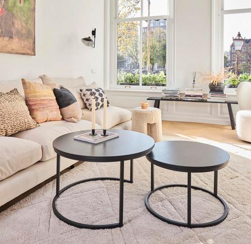 Zwarte Salon tafel, Huis en Inrichting, Tafels | Salontafels, Ophalen