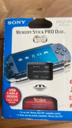 2 x Sony memory stick pro duo 1GB Niet gebruikt, Ophalen of Verzenden, Zo goed als nieuw