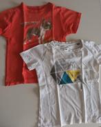 2 T-shirts + 2 shorts maat 110, Kinderen en Baby's, Kinderkleding | Maat 110, Ophalen of Verzenden