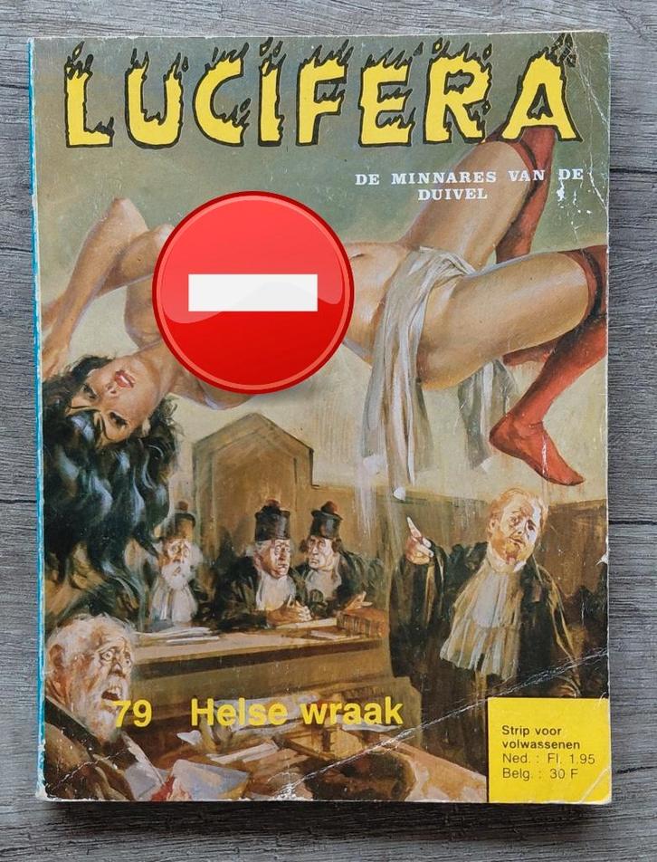 Lucifera 79: Helse wraak, Boeken, Stripverhalen, Gelezen, Eén stripboek, Verzenden