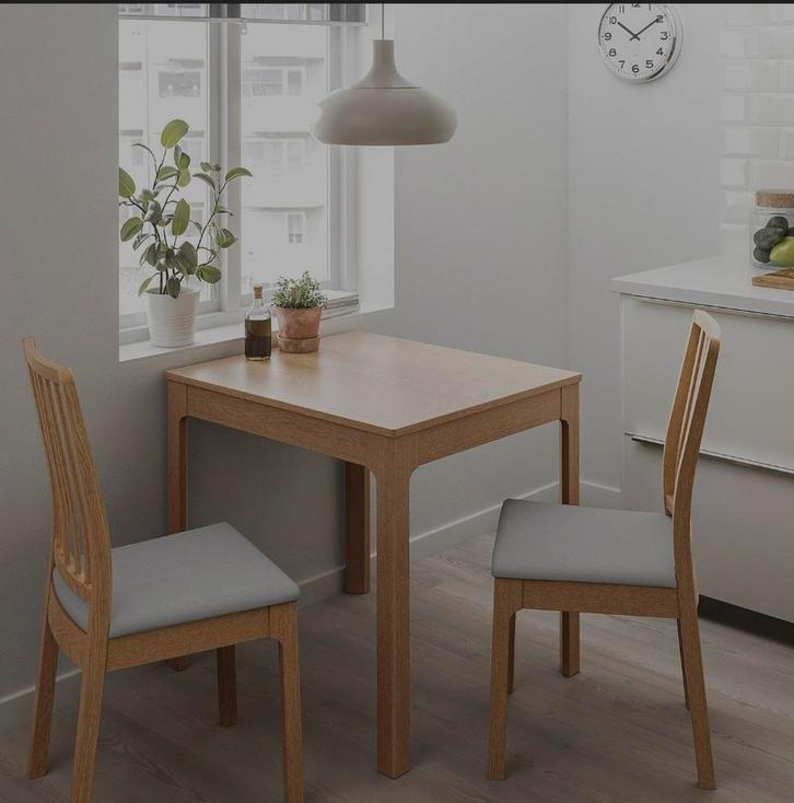 SET VAN 2 EKEDALEN STOELEN, Antiek en Kunst, Antiek | Meubels | Stoelen en Sofa's, Ophalen