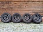 Winterbanden Continental M+S (mud snow) 195/65 R15 – 91T, Auto-onderdelen, Banden en Velgen, Ophalen, Gebruikt, 15 inch, Winterbanden