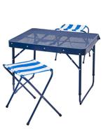 Ikea camping tafeltje met bijhorende stoeltjes, Caravans en Kamperen, Ophalen, Nieuw