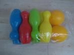 speelgoed kegelspel met 2 ballen en 4 x 2 kegels - NIEUW, Ophalen
