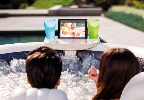 Intex spa bekerhouder met LED verlichting, Tuin en Terras, Zwembad-toebehoren, Zo goed als nieuw, Overige typen, Ophalen