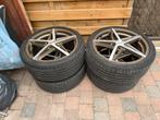 19 inch sportvelgen + goodyear zomerbanden, Auto-onderdelen, Banden en Velgen, Gebruikt, Banden en Velgen, Ophalen, 19 inch