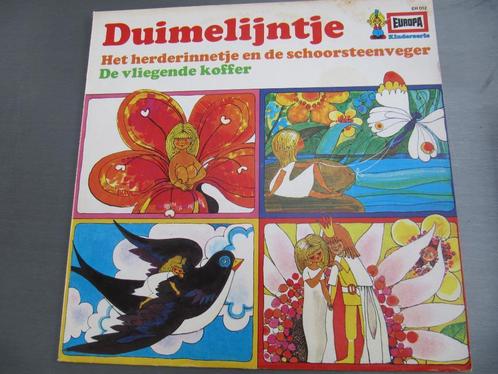 LP - vinyl - Sprookjes van Andersen - Duimelijntje, ...., CD & DVD, Vinyles | Enfants & Jeunesse, Comme neuf, 3 à 5 ans, 6 à 9 ans