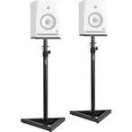 Studio monitor stand statief (2 stuks), Ophalen, Zo goed als nieuw, In hoogte verstelbaar