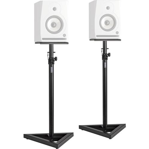 Studio monitor stand statief (2 stuks), Computers en Software, Monitoren, Zo goed als nieuw, In hoogte verstelbaar, Ophalen
