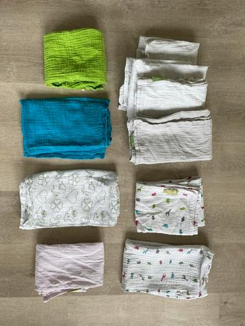 10 tetra handdoeken baby / hydrofiele doeken