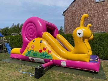 Groot springkasteel 740x320cm te koop beschikbaar voor biedingen