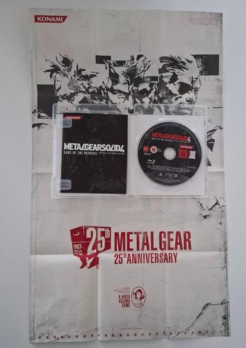Metal Gear Solid 4 - 25th Anniversary Edition beschikbaar voor biedingen