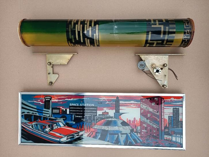 Animatie Paneel jupiter 160K President (1971) jukebox, Verzamelen, Automaten | Jukeboxen, Verzenden