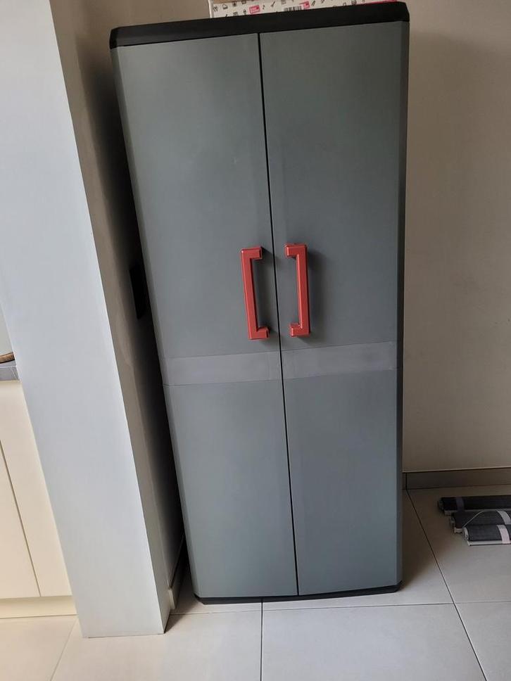 Keter Quadra opbergkasten (2 stuks) nieuw!, Huis en Inrichting, Kasten | Roldeurkasten en Archiefkasten, Zo goed als nieuw, Ophalen