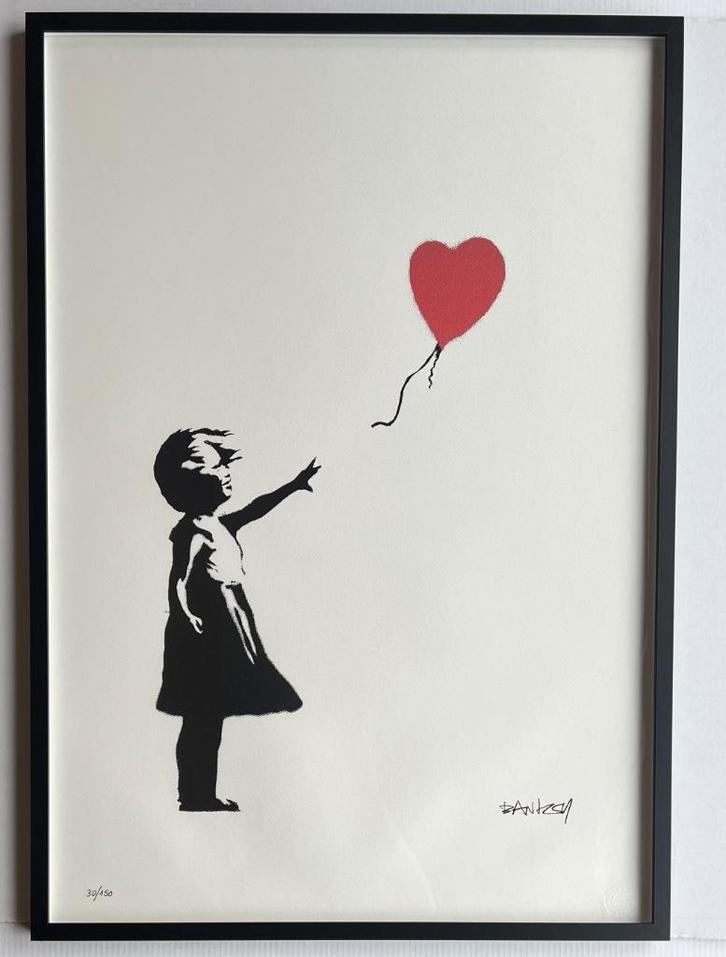 Banksy, Antiek en Kunst, Kunst | Litho's en Zeefdrukken, Ophalen of Verzenden