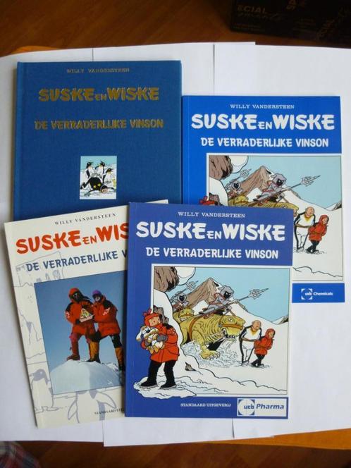 S&W LUXE UITGAVE"DE VERRADERLIJKE VINSON"UCB CHEMICALS 1997, Boeken, Stripverhalen, Zo goed als nieuw, Meerdere stripboeken, Ophalen of Verzenden