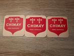 Bierviltjes chimay trappist, Verzamelen, Biermerken, Ophalen of Verzenden