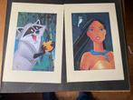 Lithographie Commémorative Disney 1996, Collections, Disney, Utilisé, Enlèvement ou Envoi, Image ou Affiche, Pocahontas ou Petite Sirène