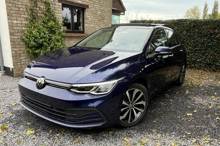 VW Golf 8 eTSI Autom. ACC ErgoActiv Pano Carplay GARANTIE, Auto's, Volkswagen, Bedrijf, Te koop, Golf, ABS, Adaptieve lichten