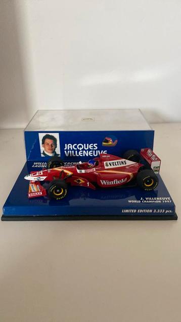 Jacques Villeneuve MINICHAMPS beschikbaar voor biedingen