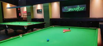 Groot LED sign "Snooker" beschikbaar voor biedingen