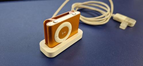 iPod shuffle (2nd generation), Audio, Tv en Foto, Mp3-spelers | Apple iPod, Gebruikt, Shuffle, Minder dan 2 GB, Oranje, Ophalen of Verzenden