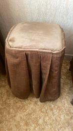 Krukje met bekleding, Huis en Inrichting, Zetels | Voetbanken en poefs, Ophalen, Zo goed als nieuw