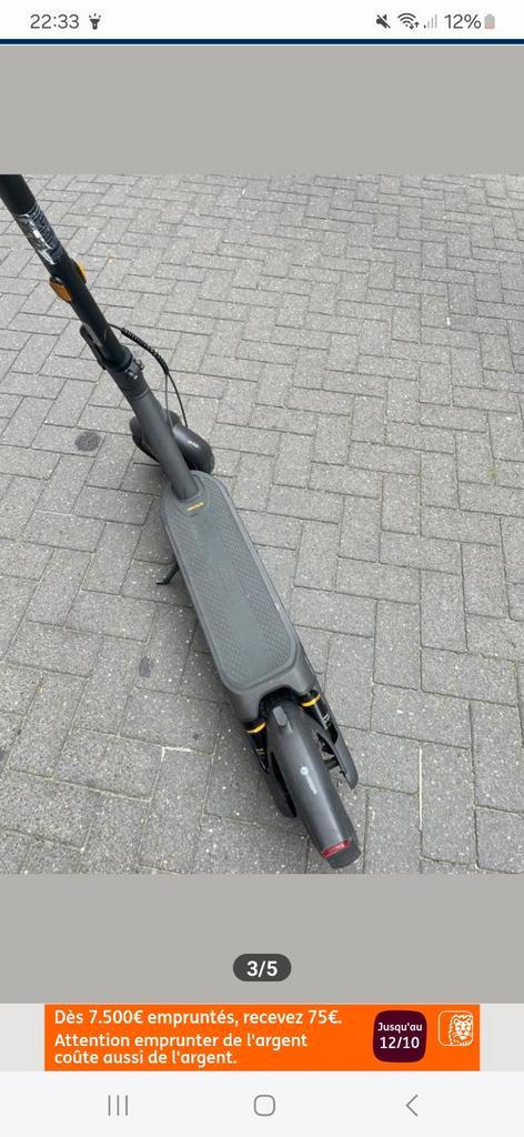 Trotinette ninebot g2 max et g30 et g30 max et jeep, Tuin en Terras, Onkruidbranders, Zo goed als nieuw, Ophalen of Verzenden