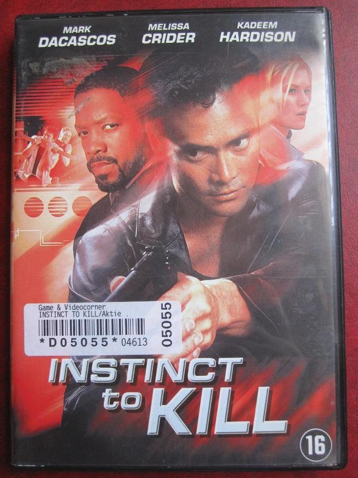 Instinct to Kill, Cd's en Dvd's, Dvd's | Actie, Zo goed als nieuw, Actie, Vanaf 16 jaar, Ophalen of Verzenden