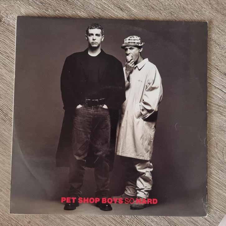 12" Pet Shop Boys – So Hard, Cd's en Dvd's, Vinyl Singles, Gebruikt, Maxi-single, Dance, 12 inch, Ophalen of Verzenden