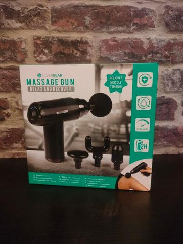 Silvergear relax & recover Massage gun beschikbaar voor biedingen