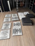 Muziekstudio akoestische panelen, Ophalen