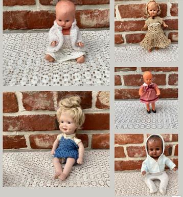 5 VERZAMELPOPJES 12-21 CM / VERZENDEN GRATIS ( BELGIË ) beschikbaar voor biedingen