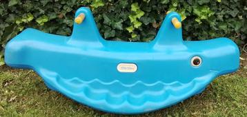 Little Tikes walvis wip blauw beschikbaar voor biedingen