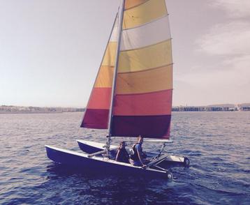 Bateau: Catamaran Prindle 16 (x2) + remorque/trailer  beschikbaar voor biedingen
