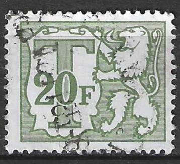 Belgie 1985/1988 - OBP 83TX - Takszegel 20 F. (ST) beschikbaar voor biedingen