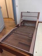 gemotoriseerd bed Auping (2framen+2boxspringen van 90 x 200), Huis en Inrichting, Slaapkamer | Bedden, Ophalen, Gebruikt, Bruin