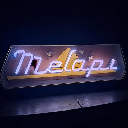 Malapi bijenhoning neon Art-Deco, Verzamelen, Merken en Reclamevoorwerpen, Zo goed als nieuw, Ophalen of Verzenden
