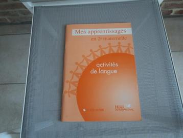 livre mes apprentissages en 2e maternelle beschikbaar voor biedingen