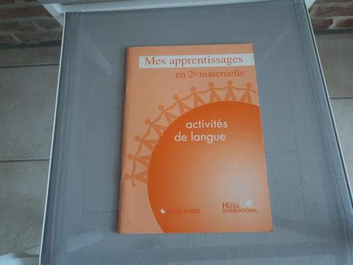 livre mes apprentissages en 2e maternelle, Boeken, Schoolboeken, Zo goed als nieuw, Overige niveaus, Ophalen of Verzenden
