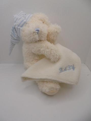 PLUCHE KNUFFEL BEER BABY BLAUW Appletree NIEUW beschikbaar voor biedingen